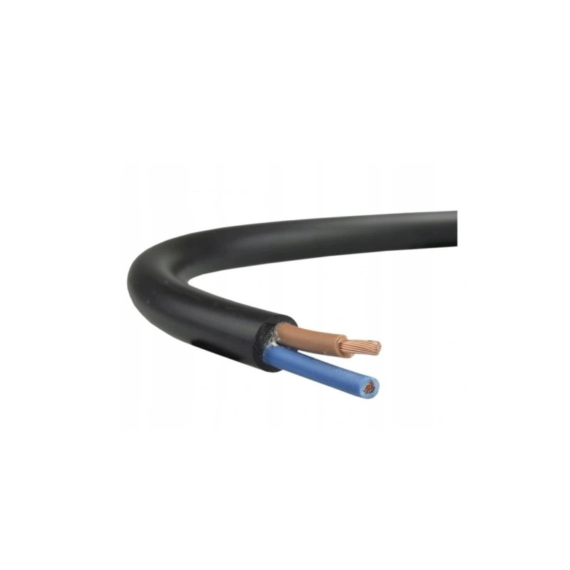 Przewód kabel linka OMY 2x1 300/300V czarny