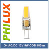 Żarówka LED G4 12V AC/DC 5W COB 480lm