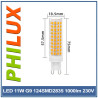 Żarówka LED G9 230V 11W 1000lm