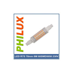 LED R7S 78MM 230V 6W 800LM