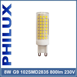 Żarówka LED G9 230V 8W 800lm